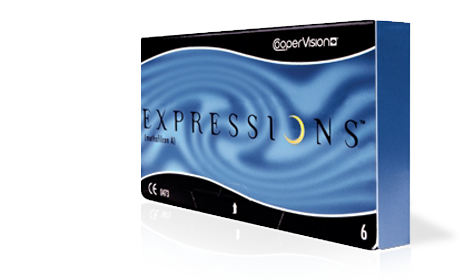 expression contatc lenses by coopervision